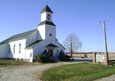 Maxey Chapel Dahinda, Prior to exterior painting